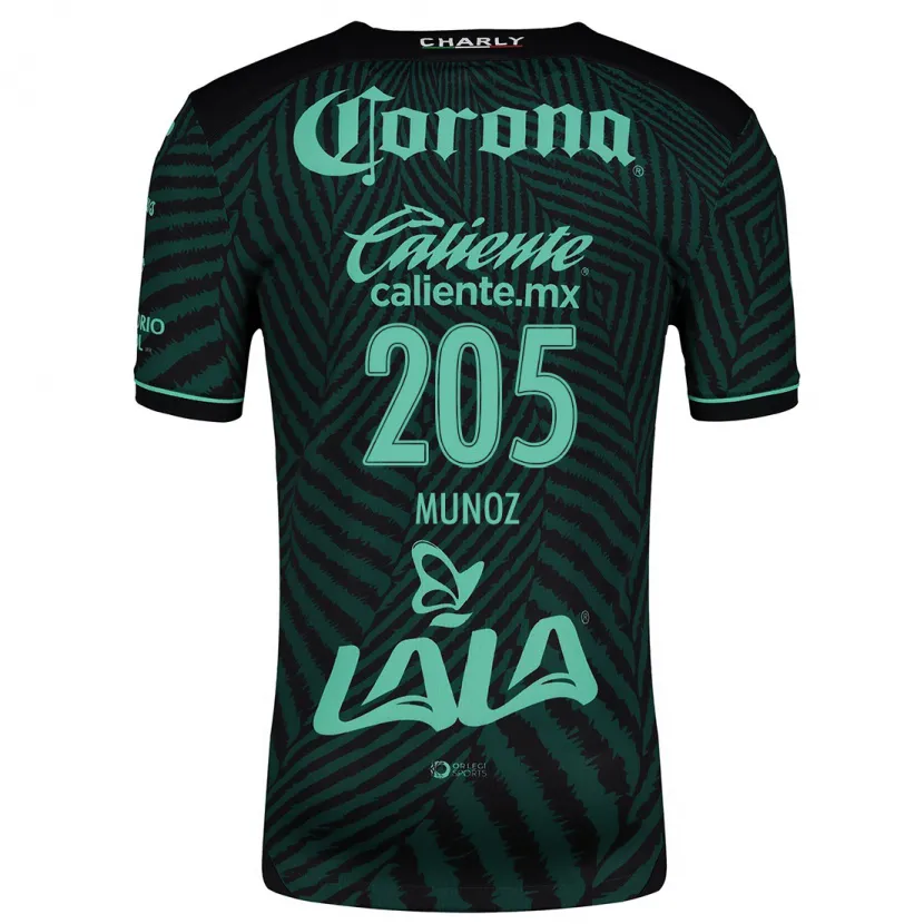 Danxen Homem Camisola Guillermo Muñoz #205 Preto Verde Alternativa 2024/25 Camisa Brasil