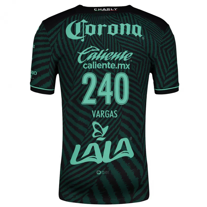 Danxen Homem Camisola Diego Vargas #240 Preto Verde Alternativa 2024/25 Camisa Brasil