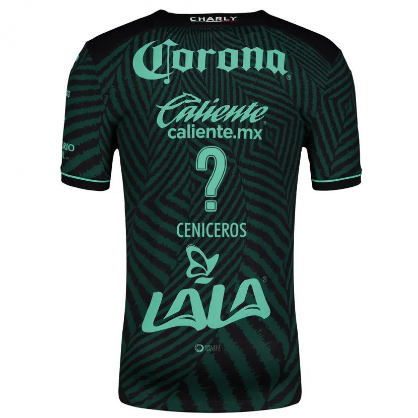 Danxen Homem Camisola Carlos Ceniceros #0 Preto Verde Alternativa 2024/25 Camisa Brasil