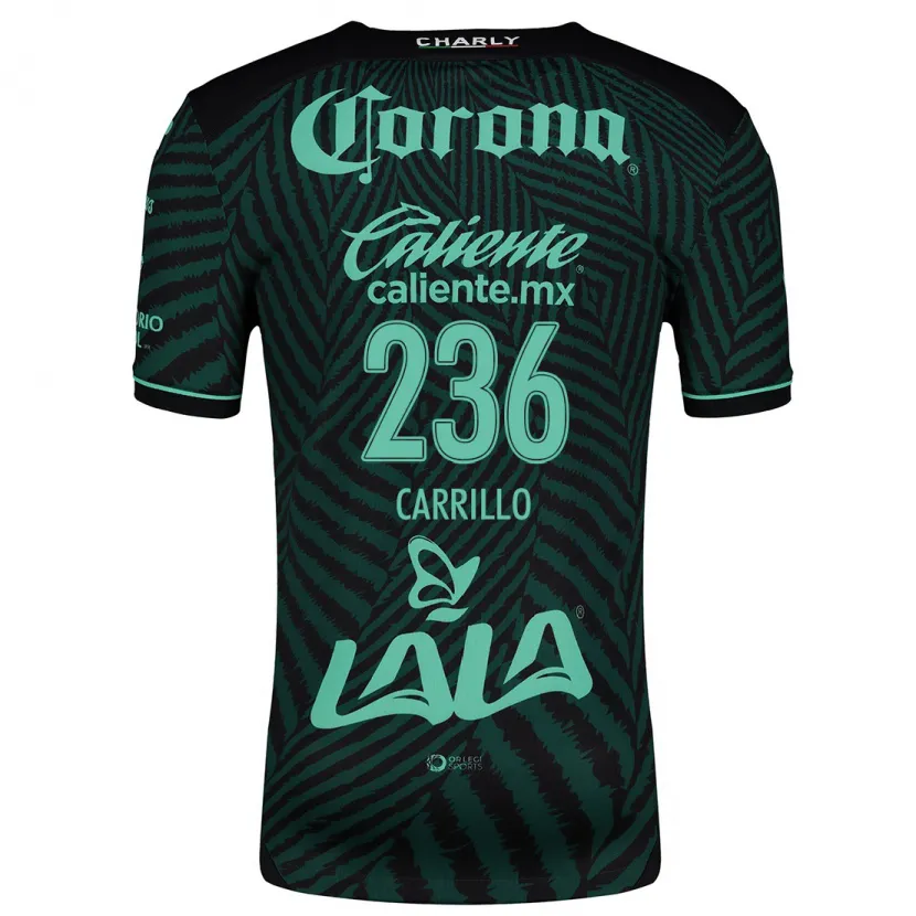 Danxen Homem Camisola Fernando Carrillo #236 Preto Verde Alternativa 2024/25 Camisa Brasil