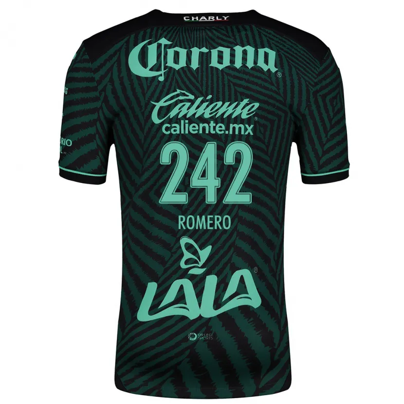 Danxen Homem Camisola Ángel Romero #242 Preto Verde Alternativa 2024/25 Camisa Brasil