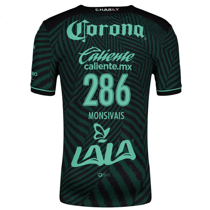 Danxen Homem Camisola Giovani Monsivais #286 Preto Verde Alternativa 2024/25 Camisa Brasil