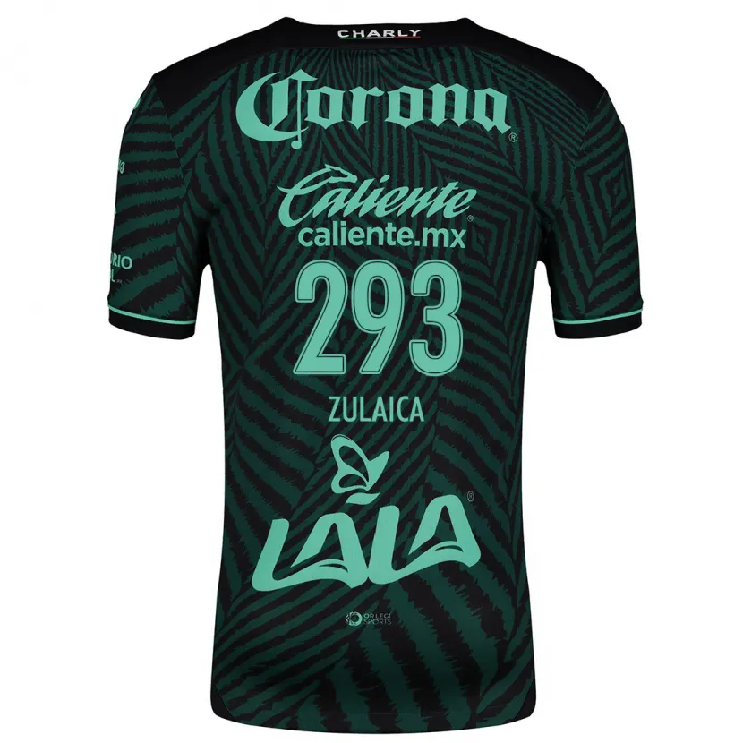 Danxen Homem Camisola José Zulaica #293 Preto Verde Alternativa 2024/25 Camisa Brasil