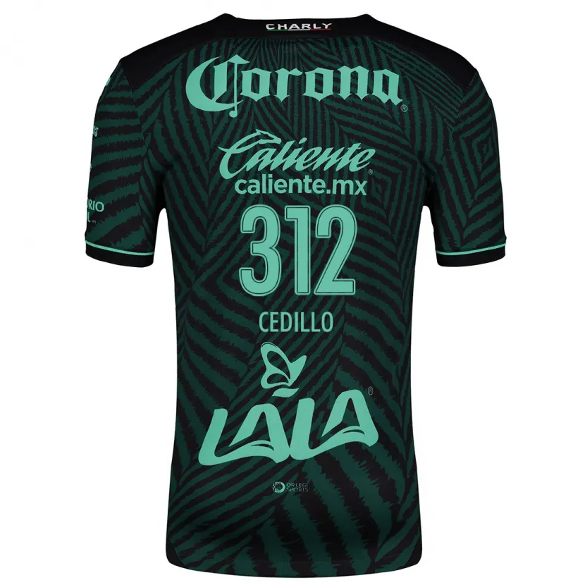 Danxen Homem Camisola Nelson Cedillo #312 Preto Verde Alternativa 2024/25 Camisa Brasil