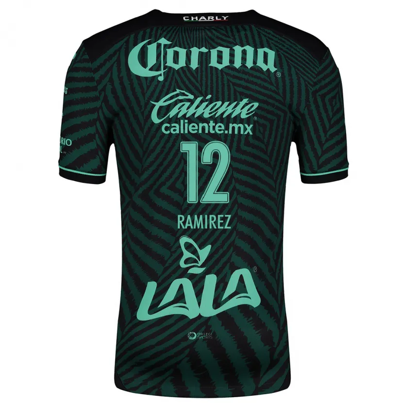 Danxen Homem Camisola Santiago Ramírez #12 Preto Verde Alternativa 2024/25 Camisa Brasil