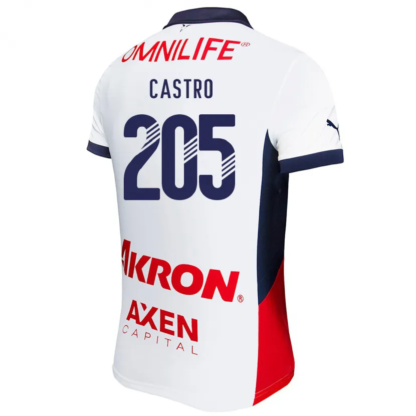 Danxen Homem Camisola Ariel Castro #205 Branco Vermelho Azul Alternativa 2024/25 Camisa Brasil
