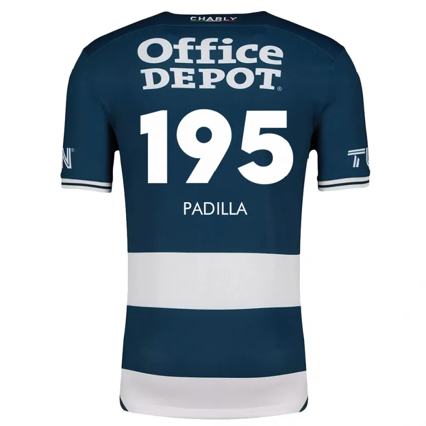 Danxen Mulher Camisola Ángel Padilla #195 Branco Azulado Principal 2024/25 Camisa Brasil