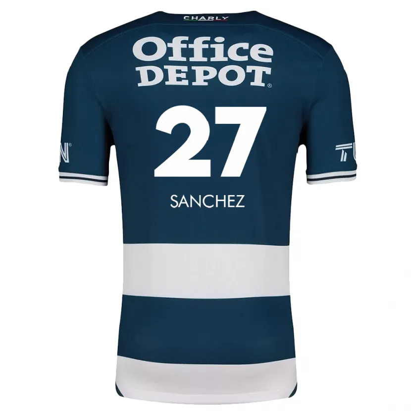 Danxen Mulher Camisola Ella Sanchez #27 Branco Azulado Principal 2024/25 Camisa Brasil