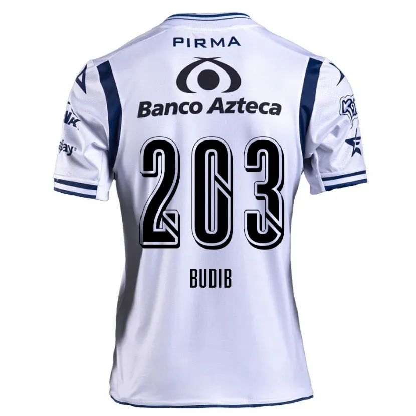 Danxen Mulher Camisola Pedro Budib #203 Branco Azul Marinho Principal 2024/25 Camisa Brasil