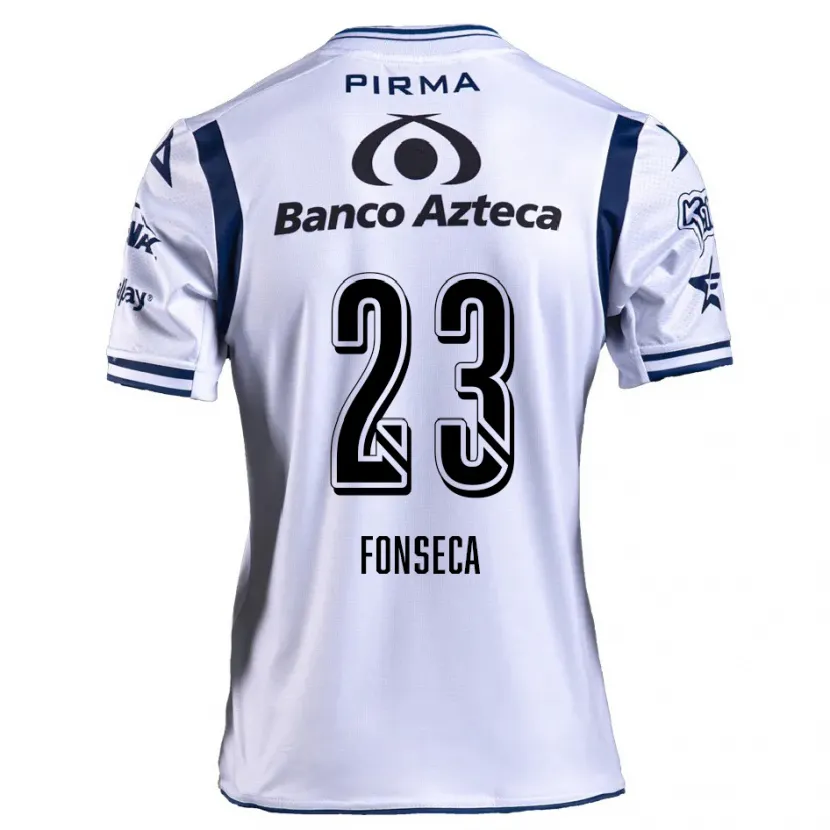 Danxen Mulher Camisola Camila Fonseca #23 Branco Azul Marinho Principal 2024/25 Camisa Brasil