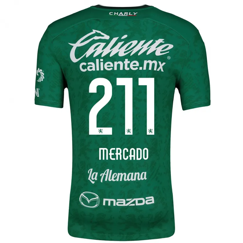 Danxen Mulher Camisola Diego Mercado #211 Verde Branco Principal 2024/25 Camisa Brasil