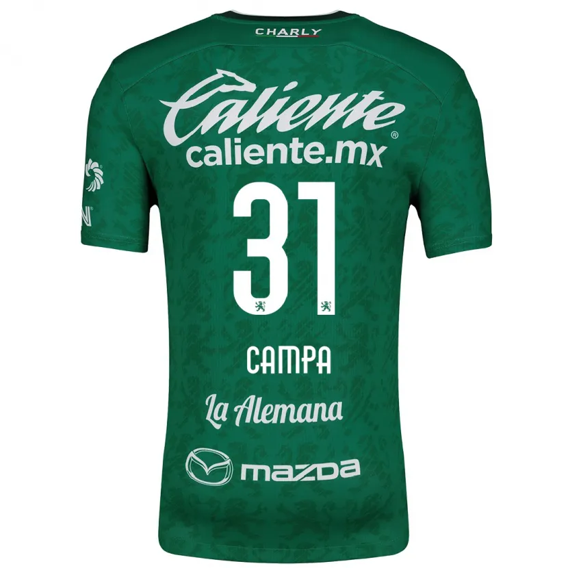Danxen Mulher Camisola Marlyn Campa #31 Verde Branco Principal 2024/25 Camisa Brasil