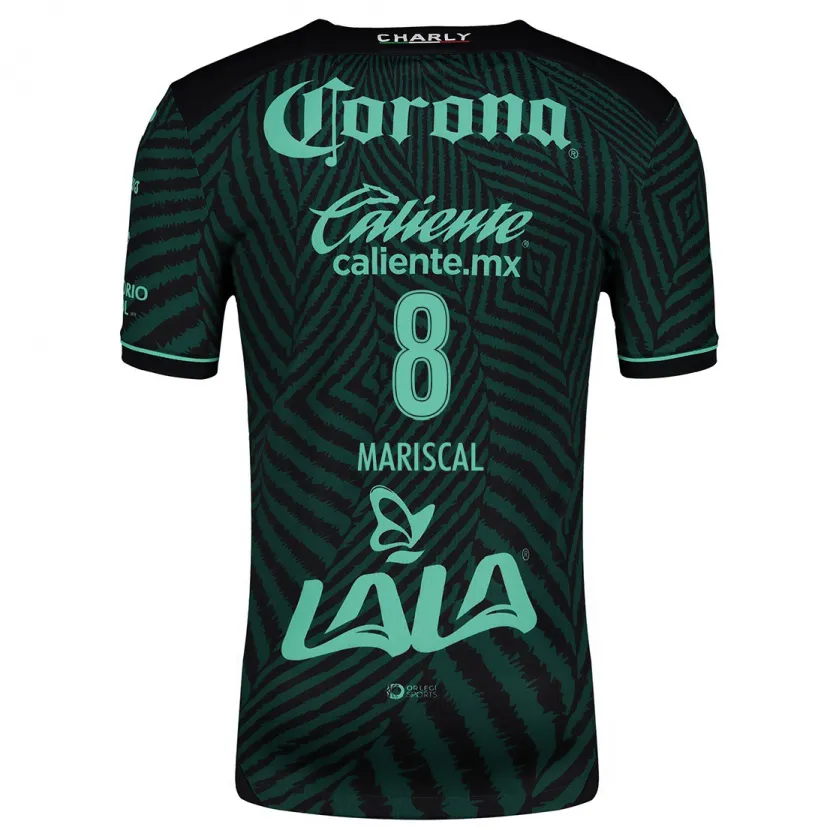 Danxen Mulher Camisola Salvador Mariscal #8 Preto Verde Alternativa 2024/25 Camisa Brasil
