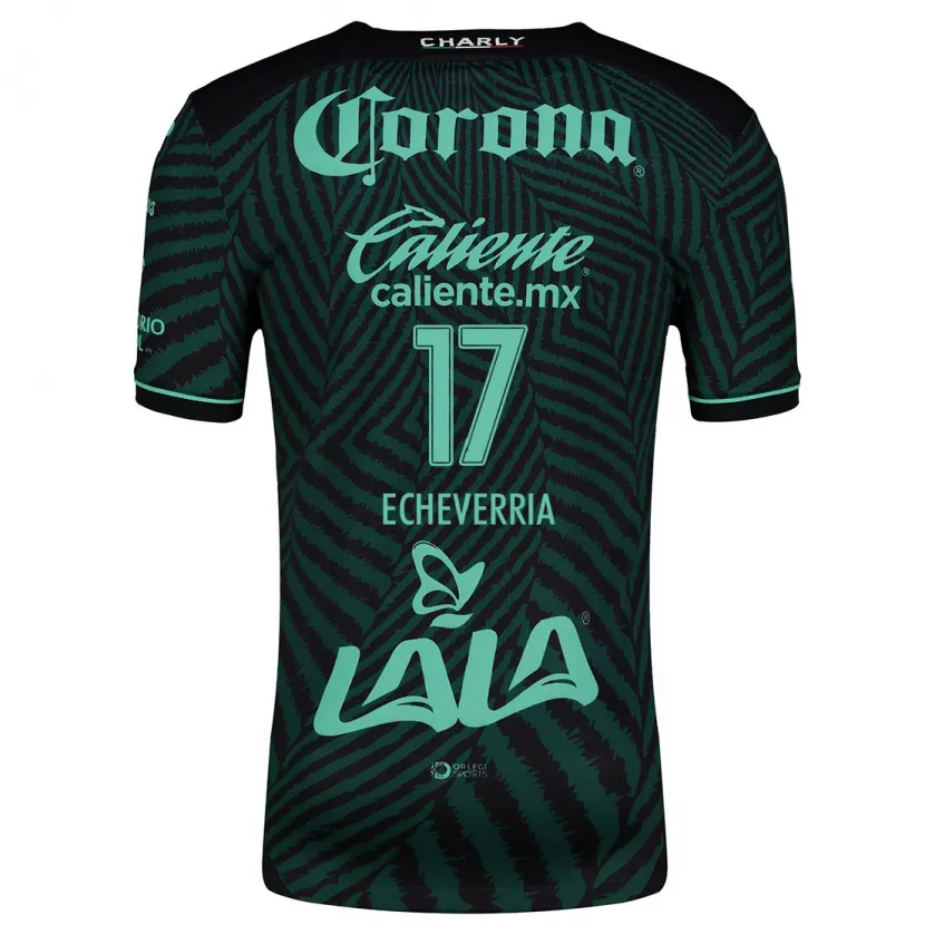 Danxen Mulher Camisola Emmanuel Echeverría #17 Preto Verde Alternativa 2024/25 Camisa Brasil