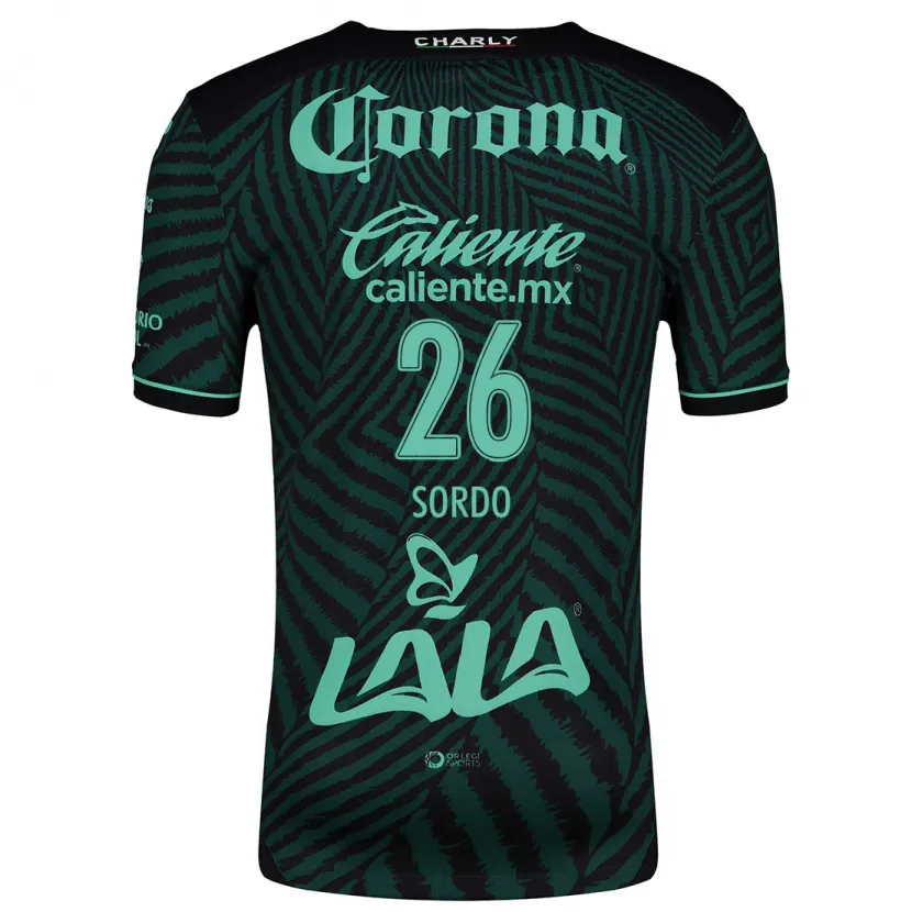 Danxen Mulher Camisola Ramiro Sordo #26 Preto Verde Alternativa 2024/25 Camisa Brasil
