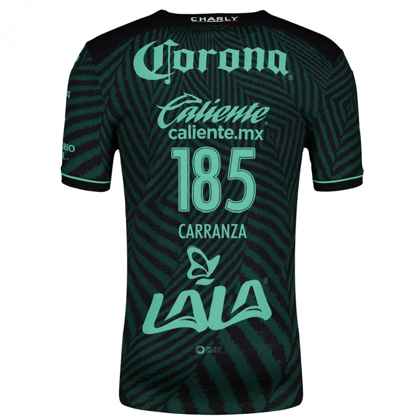 Danxen Mulher Camisola Héctor Carranza #185 Preto Verde Alternativa 2024/25 Camisa Brasil