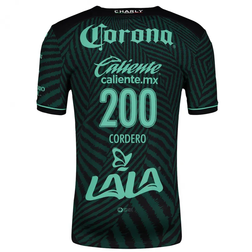 Danxen Mulher Camisola Mario Cordero #200 Preto Verde Alternativa 2024/25 Camisa Brasil