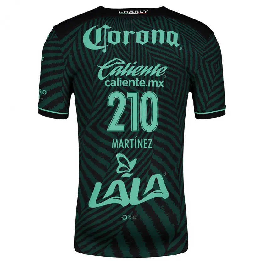 Danxen Mulher Camisola André Martínez #210 Preto Verde Alternativa 2024/25 Camisa Brasil
