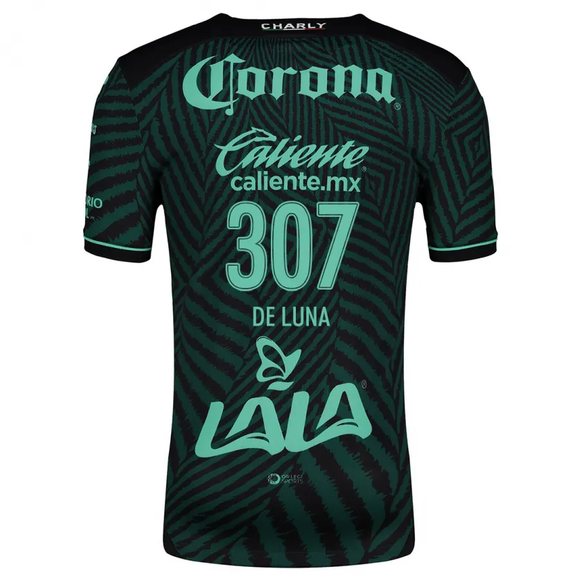 Danxen Mulher Camisola Eduardo De Luna #307 Preto Verde Alternativa 2024/25 Camisa Brasil