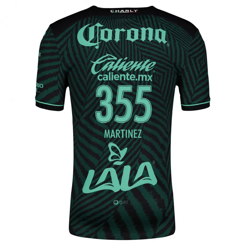 Danxen Mulher Camisola Leonardo Martinez #355 Preto Verde Alternativa 2024/25 Camisa Brasil