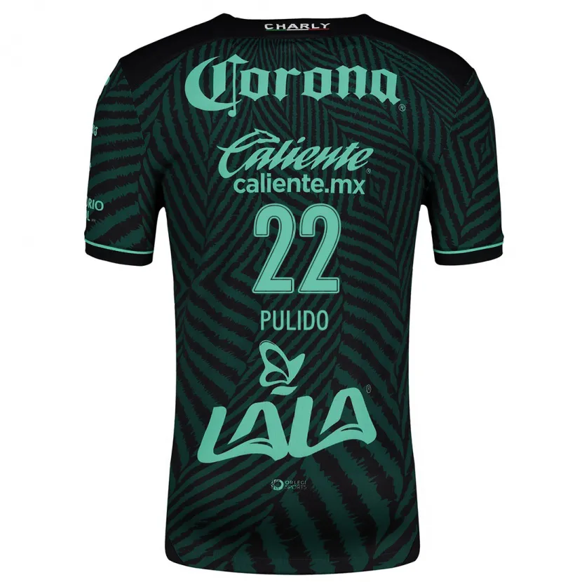 Danxen Mulher Camisola Sheila Pulido #22 Preto Verde Alternativa 2024/25 Camisa Brasil
