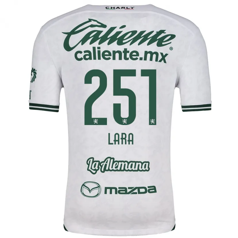 Danxen Mulher Camisola Tristán Lara #251 Branco Verde Alternativa 2024/25 Camisa Brasil