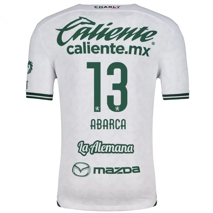 Danxen Mulher Camisola Vidalia Abarca #13 Branco Verde Alternativa 2024/25 Camisa Brasil