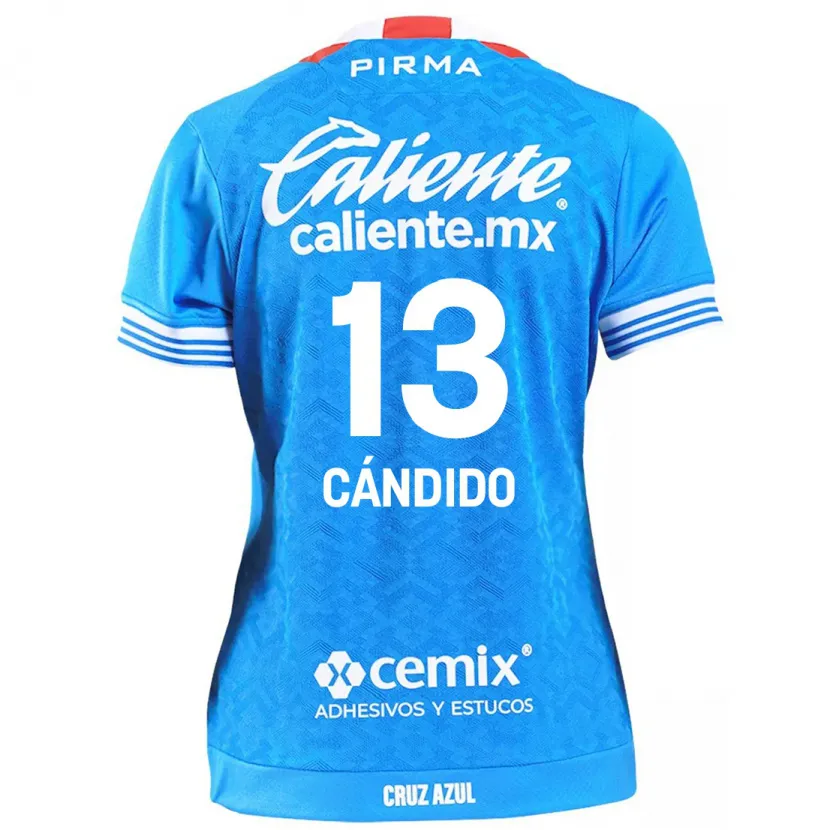 Danxen Criança Camisola Camilo Cándido #13 Céu Azul Principal 2024/25 Camisa Brasil