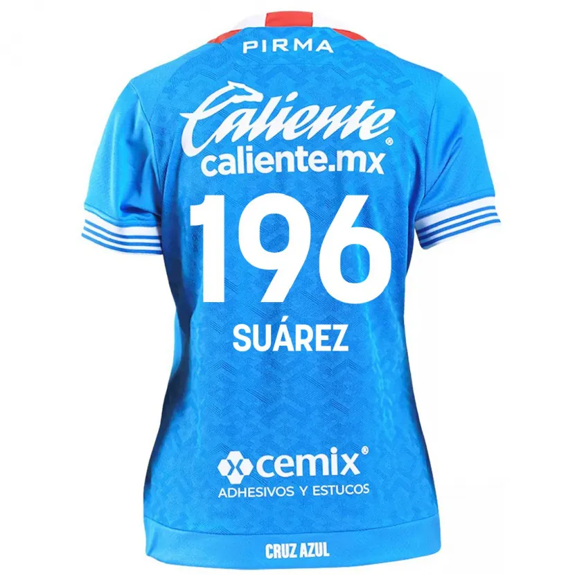 Danxen Criança Camisola Javier Suárez #196 Céu Azul Principal 2024/25 Camisa Brasil