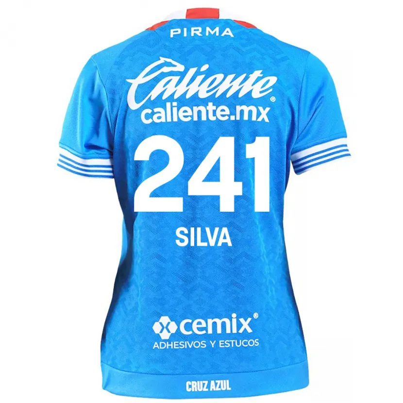 Danxen Criança Camisola Iván Silva #241 Céu Azul Principal 2024/25 Camisa Brasil