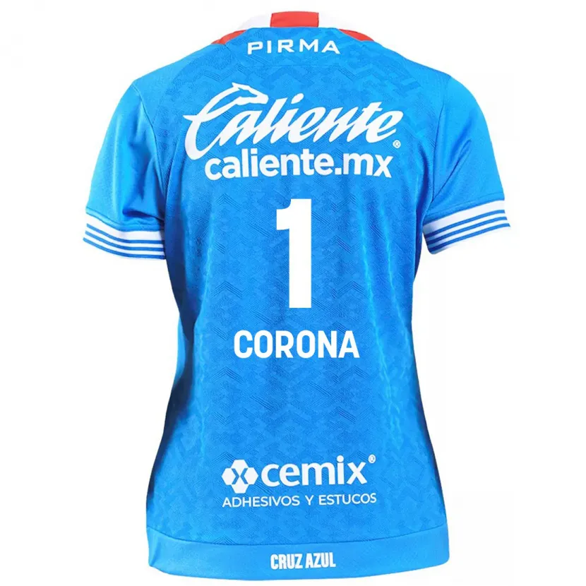 Danxen Criança Camisola Jose De Jesus Corona #1 Céu Azul Principal 2024/25 Camisa Brasil