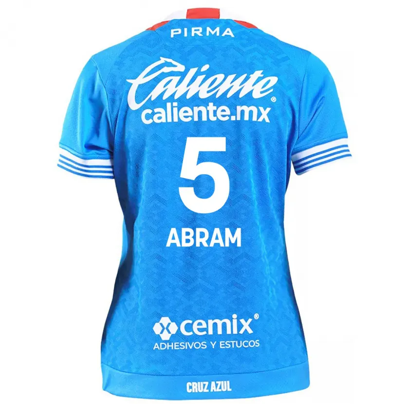 Danxen Criança Camisola Luis Abram #5 Céu Azul Principal 2024/25 Camisa Brasil