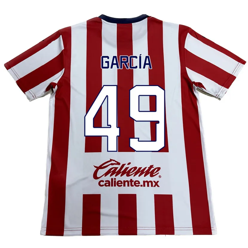 Danxen Criança Camisola Gilberto García #49 Vermelho Branco Principal 2024/25 Camisa Brasil