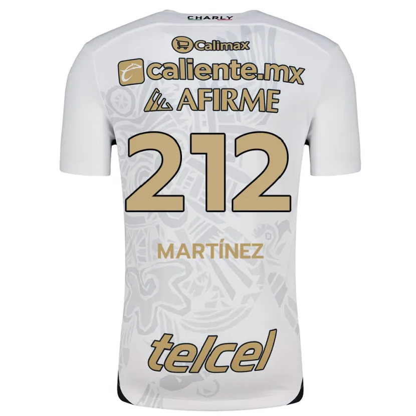 Danxen Criança Camisola Juan Martínez #212 Branco Preto Alternativa 2024/25 Camisa Brasil