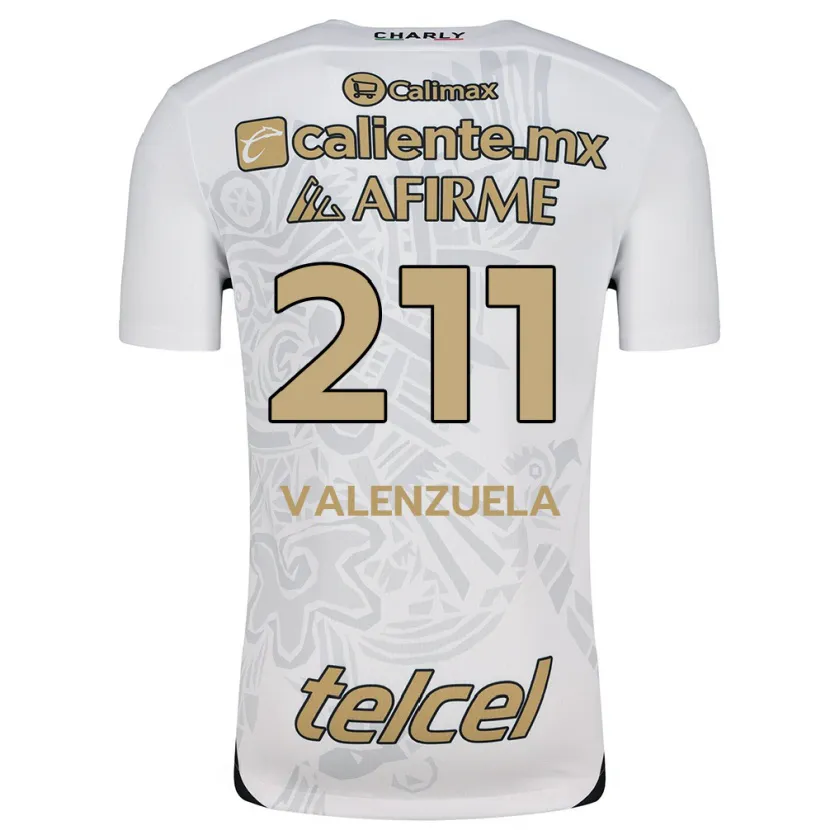 Danxen Criança Camisola Aldieri Valenzuela #211 Branco Preto Alternativa 2024/25 Camisa Brasil