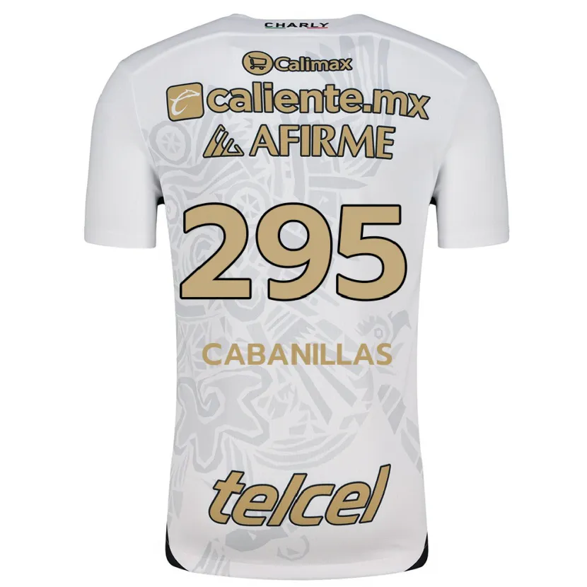 Danxen Criança Camisola Osvaldo Cabanillas #295 Branco Preto Alternativa 2024/25 Camisa Brasil