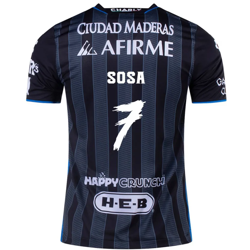 Danxen Criança Camisola Samuel Sosa #7 Branco Preto Alternativa 2024/25 Camisa Brasil