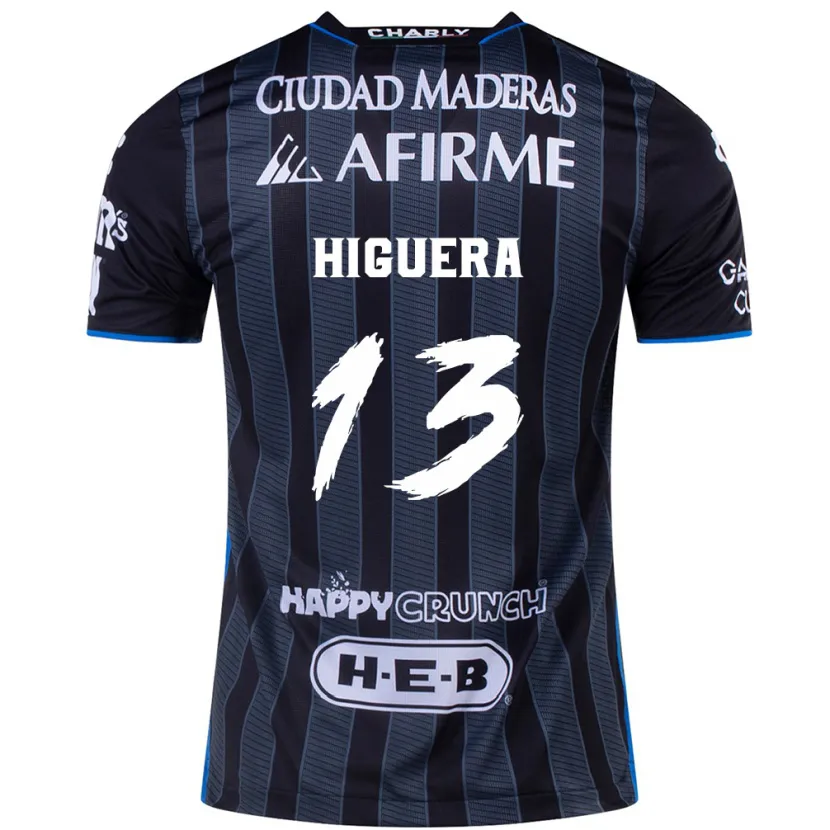 Danxen Criança Camisola Carlos Higuera #13 Branco Preto Alternativa 2024/25 Camisa Brasil
