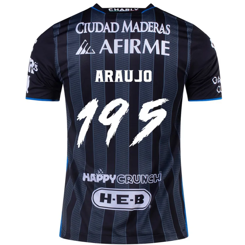 Danxen Criança Camisola Diego Araujo #195 Branco Preto Alternativa 2024/25 Camisa Brasil