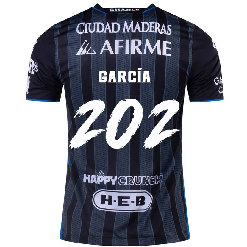 Danxen Criança Camisola Diego García #202 Branco Preto Alternativa 2024/25 Camisa Brasil