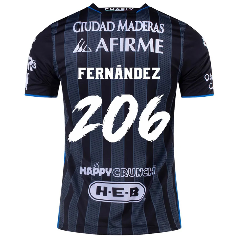 Danxen Criança Camisola Erik Fernández #206 Branco Preto Alternativa 2024/25 Camisa Brasil