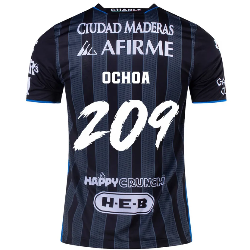 Danxen Criança Camisola José Ochoa #209 Branco Preto Alternativa 2024/25 Camisa Brasil