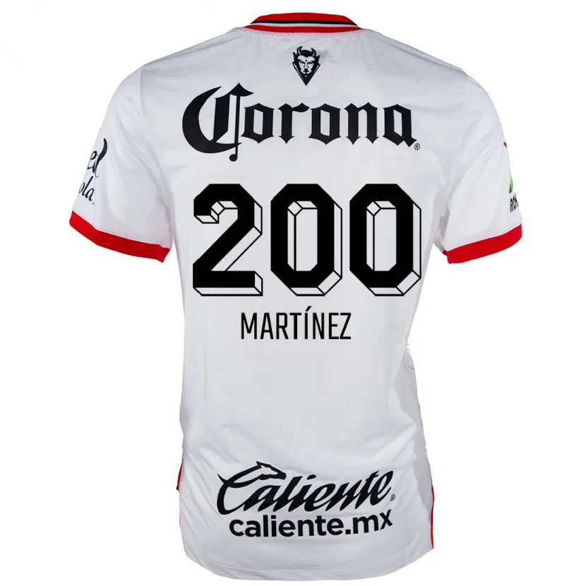 Danxen Criança Camisola Edgar Martínez #200 Branco Vermelho Alternativa 2024/25 Camisa Brasil