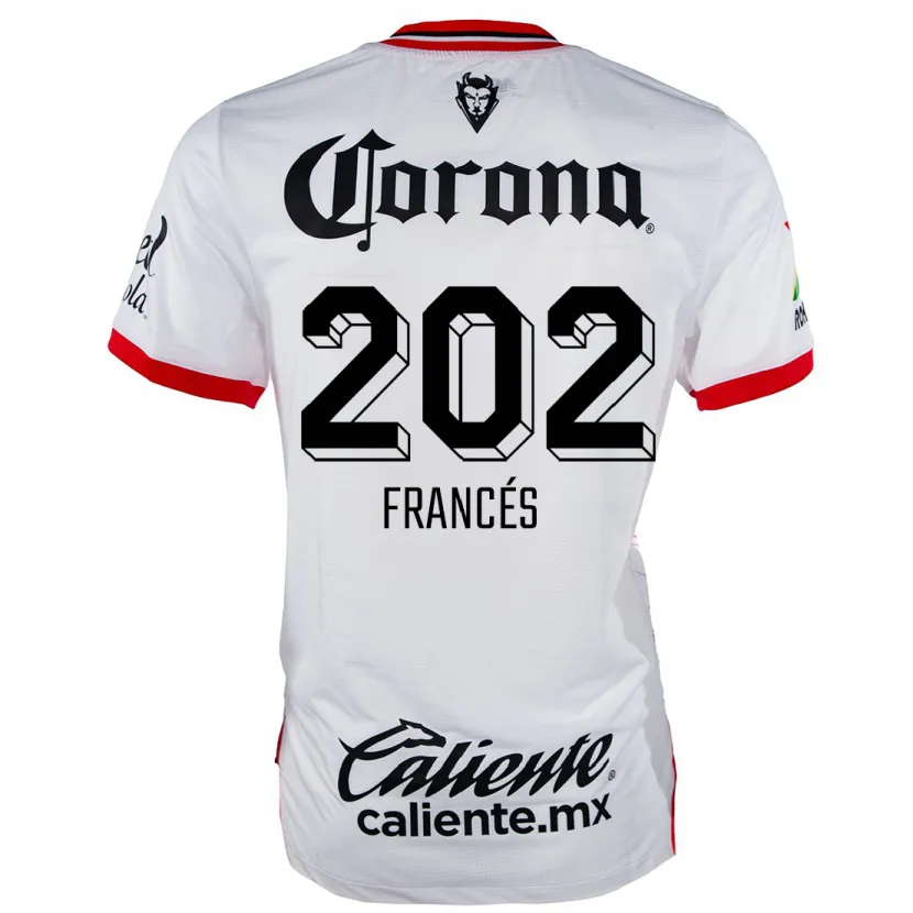 Danxen Criança Camisola Lenin Francés #202 Branco Vermelho Alternativa 2024/25 Camisa Brasil