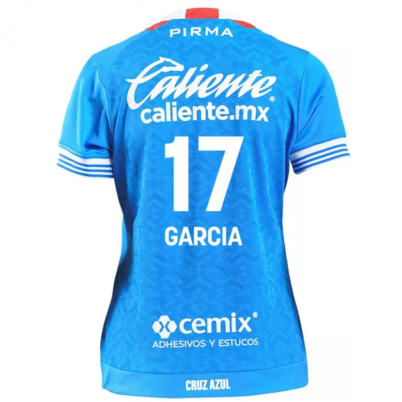 Danxen Homem Camisola Amaury García #17 Céu Azul Principal 2024/25 Camisa Brasil