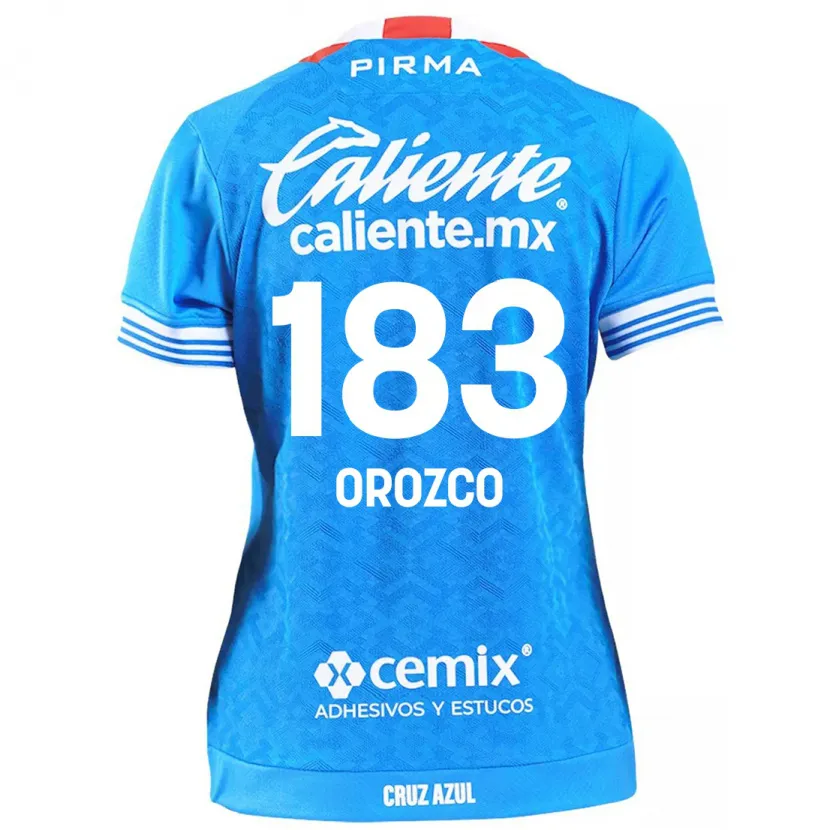 Danxen Homem Camisola Fabrizzio Orozco #183 Céu Azul Principal 2024/25 Camisa Brasil