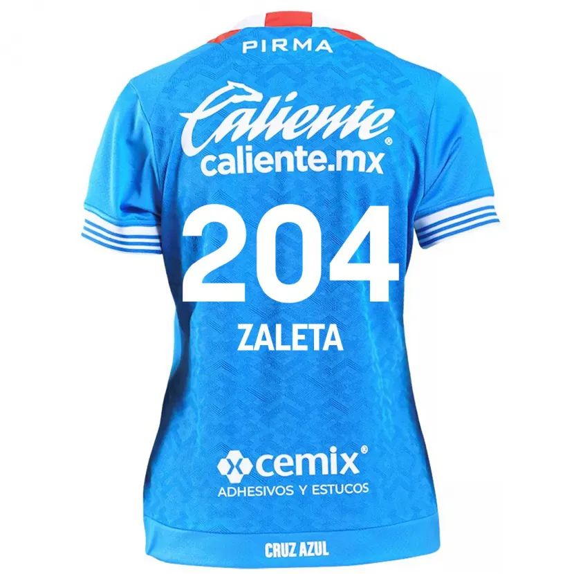 Danxen Homem Camisola Mauro Zaleta #204 Céu Azul Principal 2024/25 Camisa Brasil