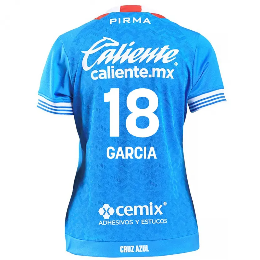 Danxen Homem Camisola Diana Garcia #18 Céu Azul Principal 2024/25 Camisa Brasil