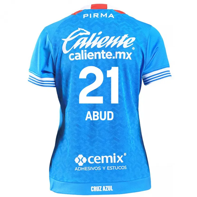 Danxen Homem Camisola Karime Abud #21 Céu Azul Principal 2024/25 Camisa Brasil