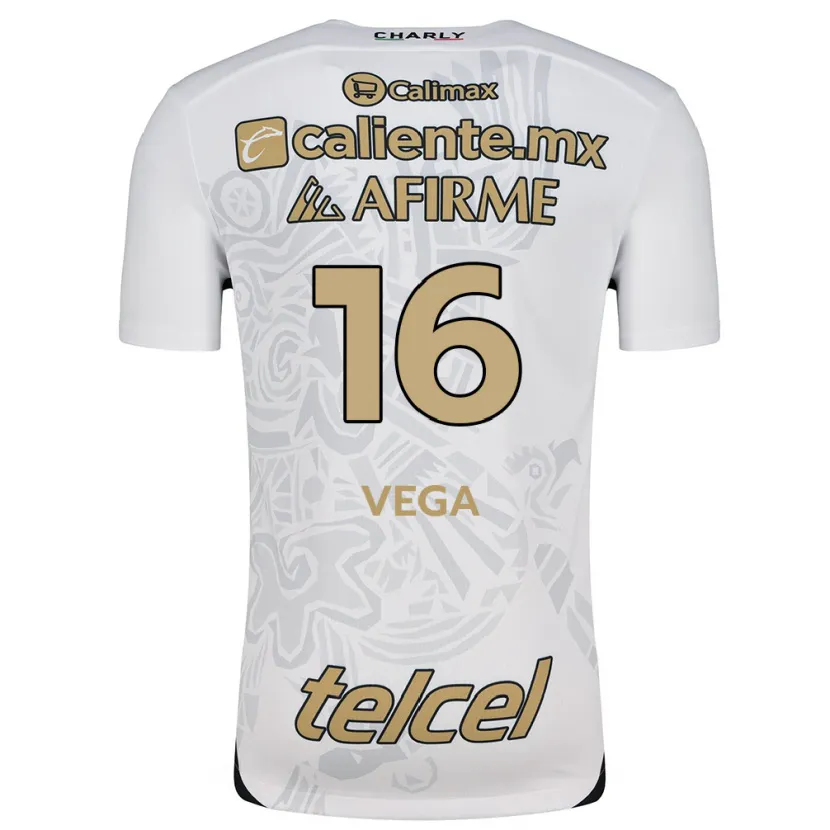 Danxen Homem Camisola Alan Vega #16 Branco Preto Alternativa 2024/25 Camisa Brasil